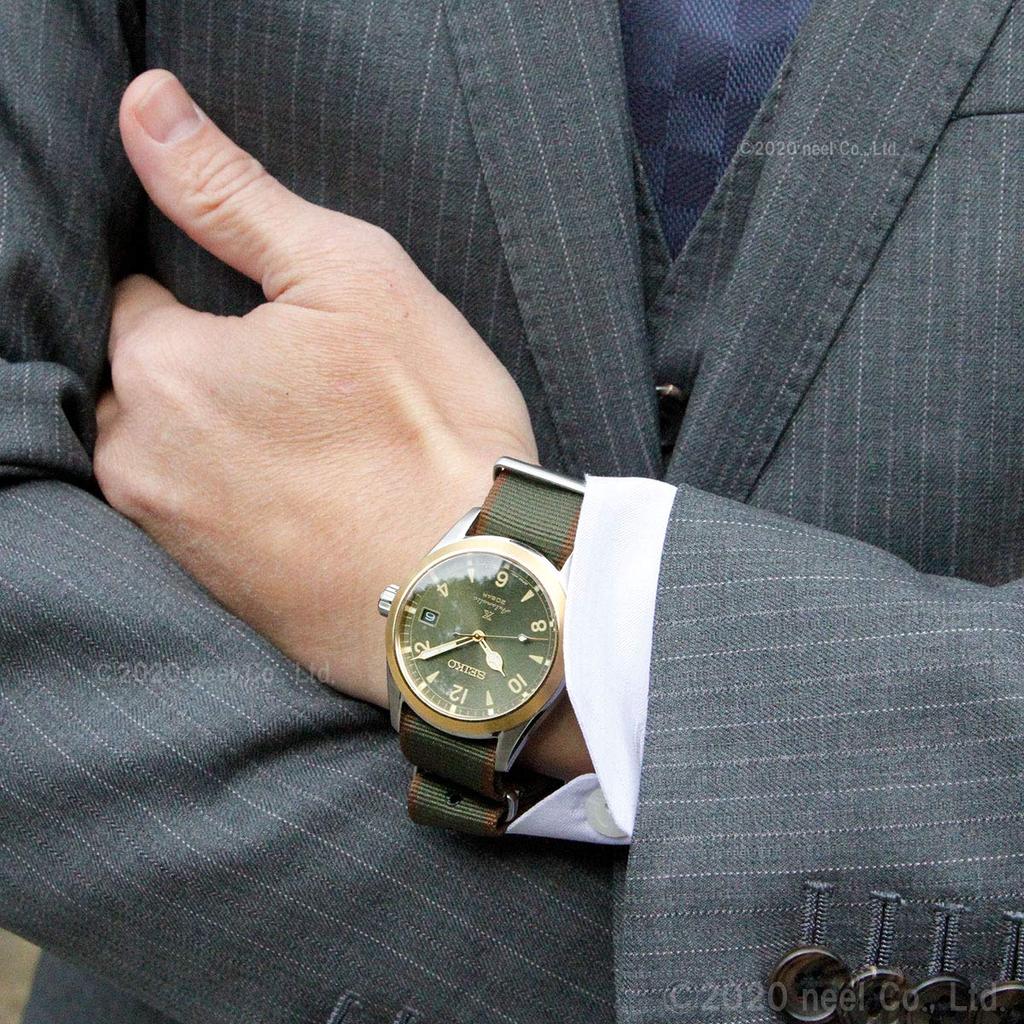 Seiko Montre Prospex Alpinist SBDC138, mécanique, automatique, bracelet en nylon, pour homme [Exclusivité Core]