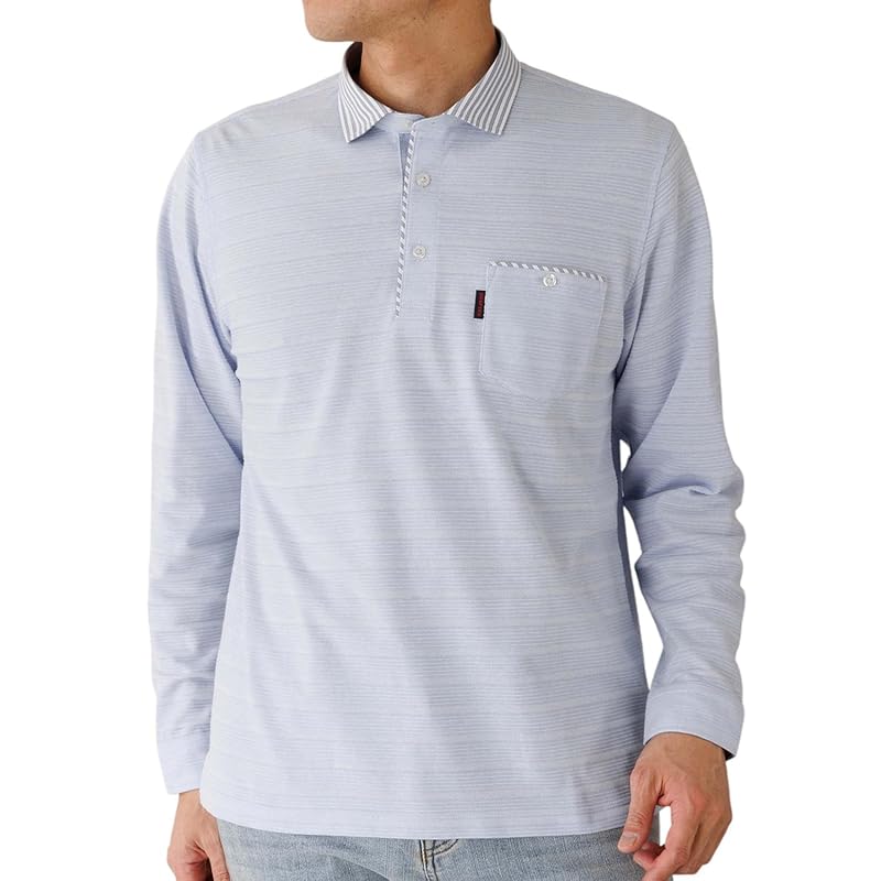 

[INSPIRE] inspire long sleeve polo shirt father s day Water absorption and quick drying clothes sporty spring/summer summer 50s 60s casual golf men s