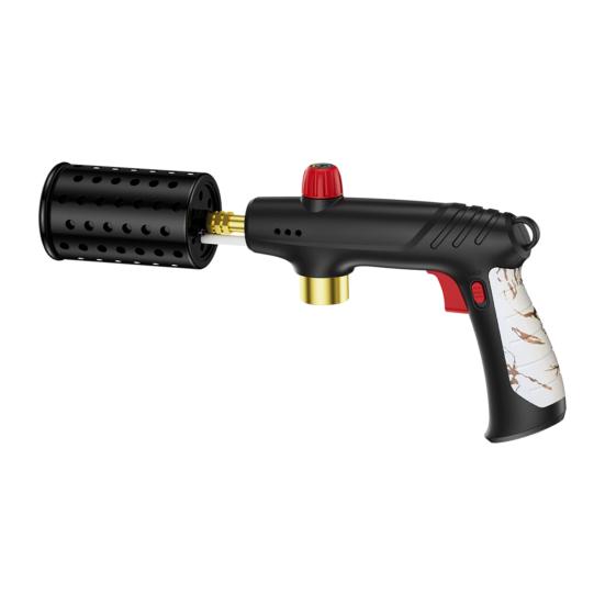 Maçarico a Propano Potente Maçarico de Cozinha para Carvão com Trava de Segurança Multifuncional Maçarico de Soplete para Chef Gadgets de Cozinha para Churrasqueira Sous Vide BBQ