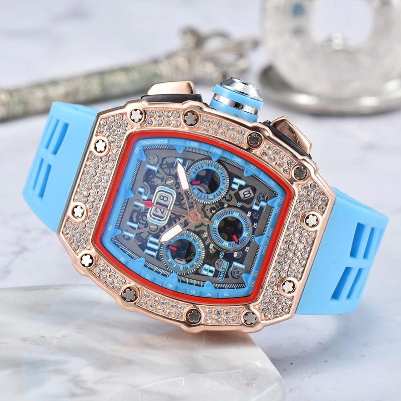 Barrel-Shaped Quartz Watch with Multifunctional Design and PU Strap