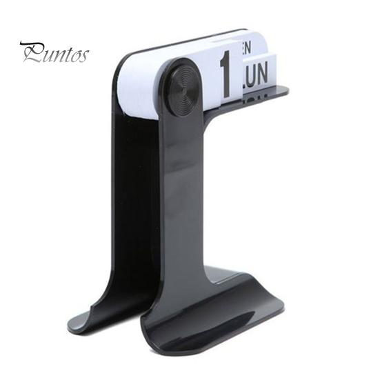 Desk Calendar Standing Flip Calendar Desk Plastic Daily Schedule Planner Modern Farmhouse Decor Home Office Decoration