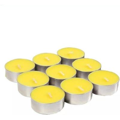 Lot de 9 Bougies Anti-Moustique à la Citronnelle pour Extérieur