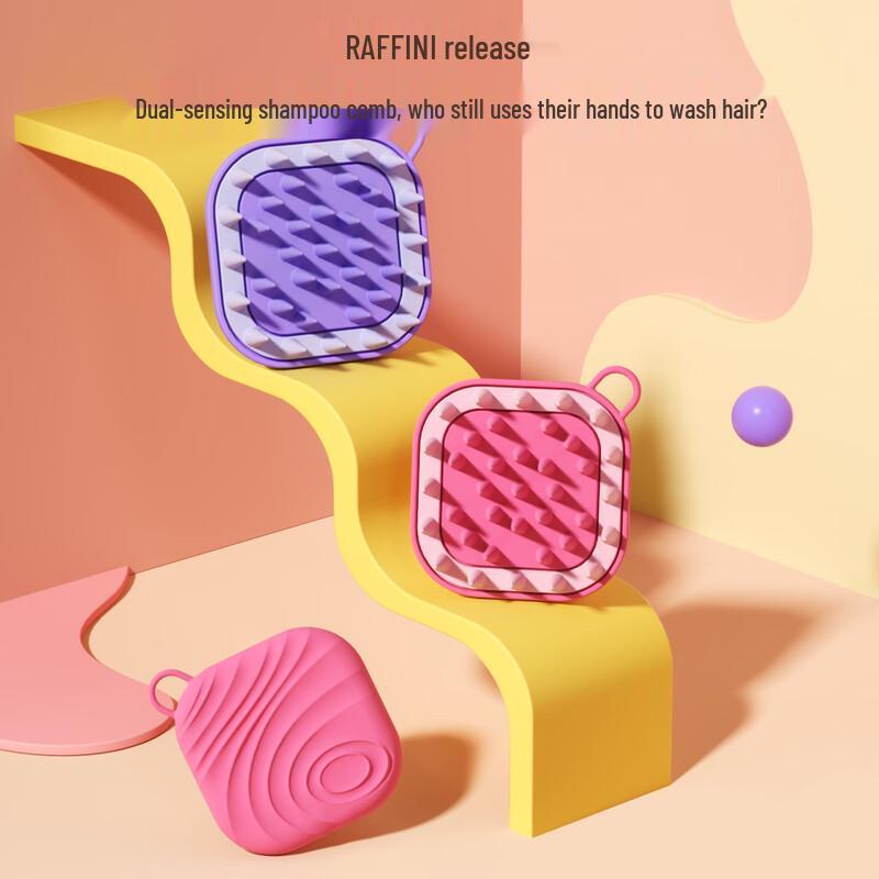 RAFFINI Scalp Massager Shampoo Brush