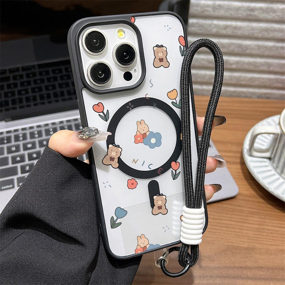 Magnetic Phone Case for iPhone  11 12 17 14 15 Pro Max 15 14 16 Pro13 14 15 16 Shockproof Case Mag-Safe Magnetic Ring Back Cover