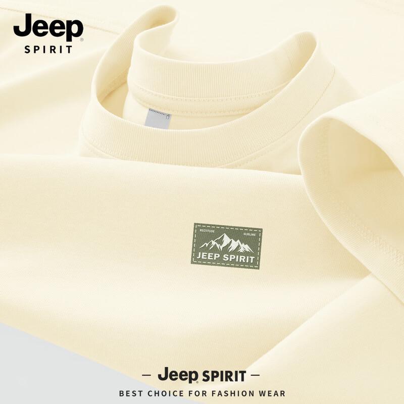 JEEP SPIRIT Men s Cotton Round Neck T-shirt XL
