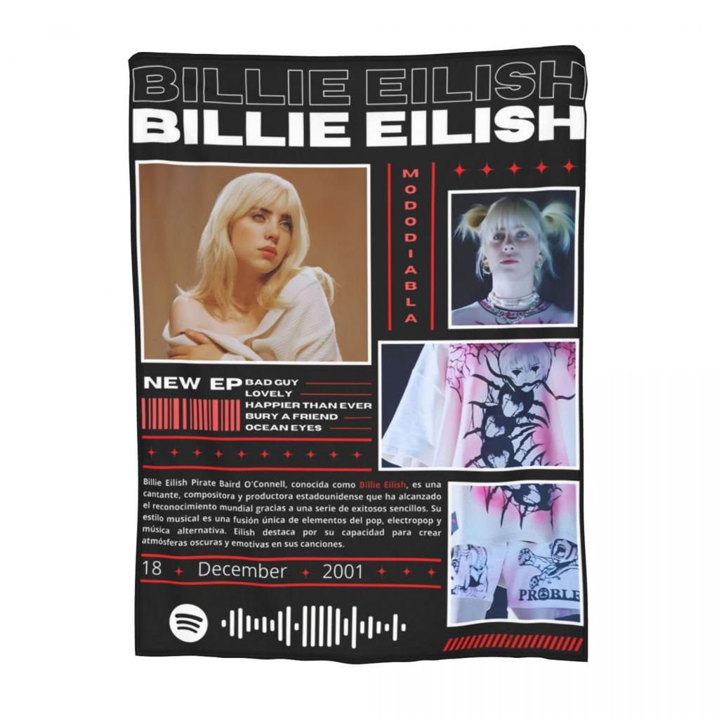 Hit Me Hard And Soft Merch Deka Billies Fleece Přehoz na postel Útulný Super Měkký pro Auto Přikrývka