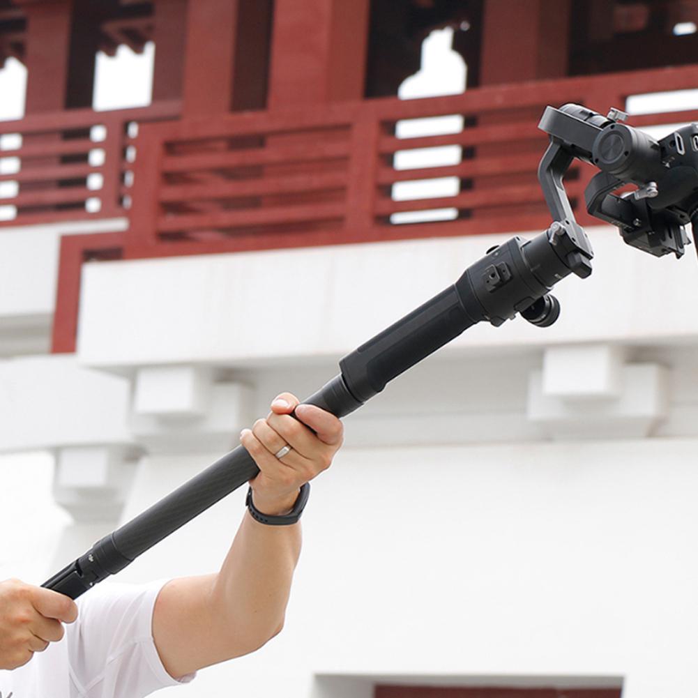 35cm Carbon Fiber Extension Rod Fit for Various Kinds Triaxial Stabilizer Selfie Stick Equipment