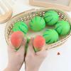 Squishy Artificial Fruit Watermelon Squeeze Toys - Slow Rebound Red Vent Ball Kids Adult Stress Relief Decompression Toy