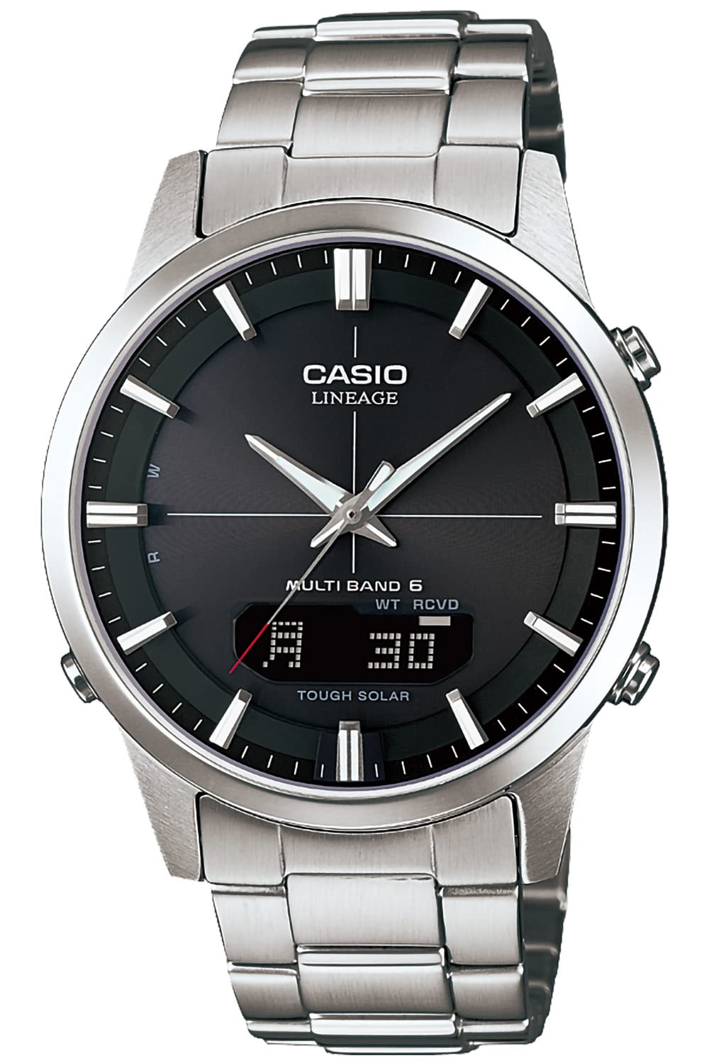 

[Casio] Часы Lineage [Оригинальный отечественный продукт] Радиоприемник Solar LCW-M170D-1AJF Silver