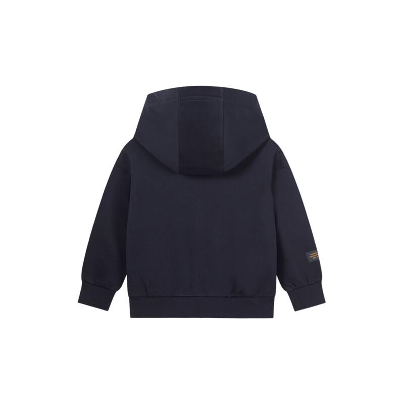 Hush Puppies Kids' Casual Hooded Sweatshirt Jacket