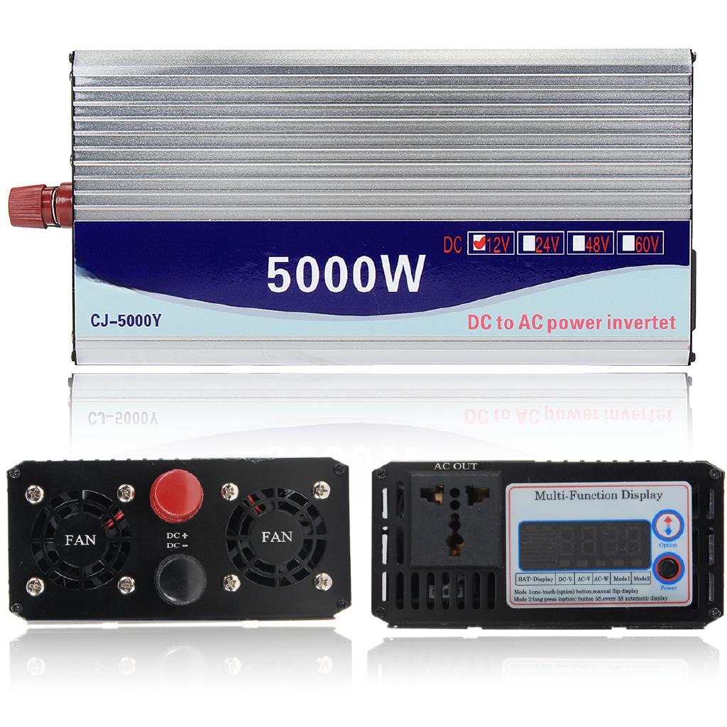 10000W Inverter peak VoltageTransformer 12V/24V/48V Modified Sine Wave Power Voltage transformer Inverter Converter 33*15*7.5cm