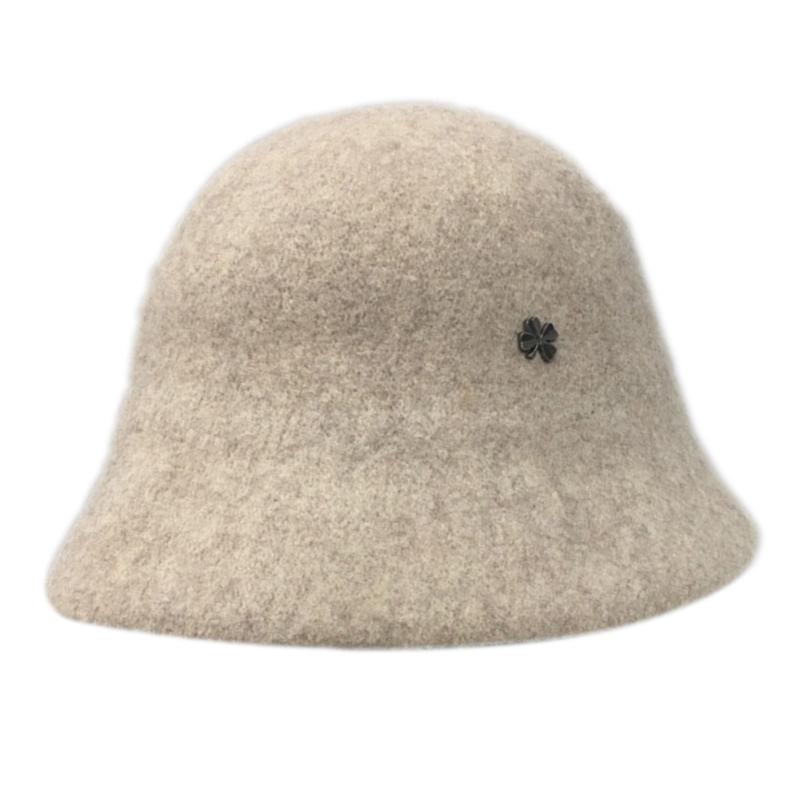 Solid Color Cloche Hat Basin Hat Wool Fisherman Hat for Chilly Outdoor Activitie