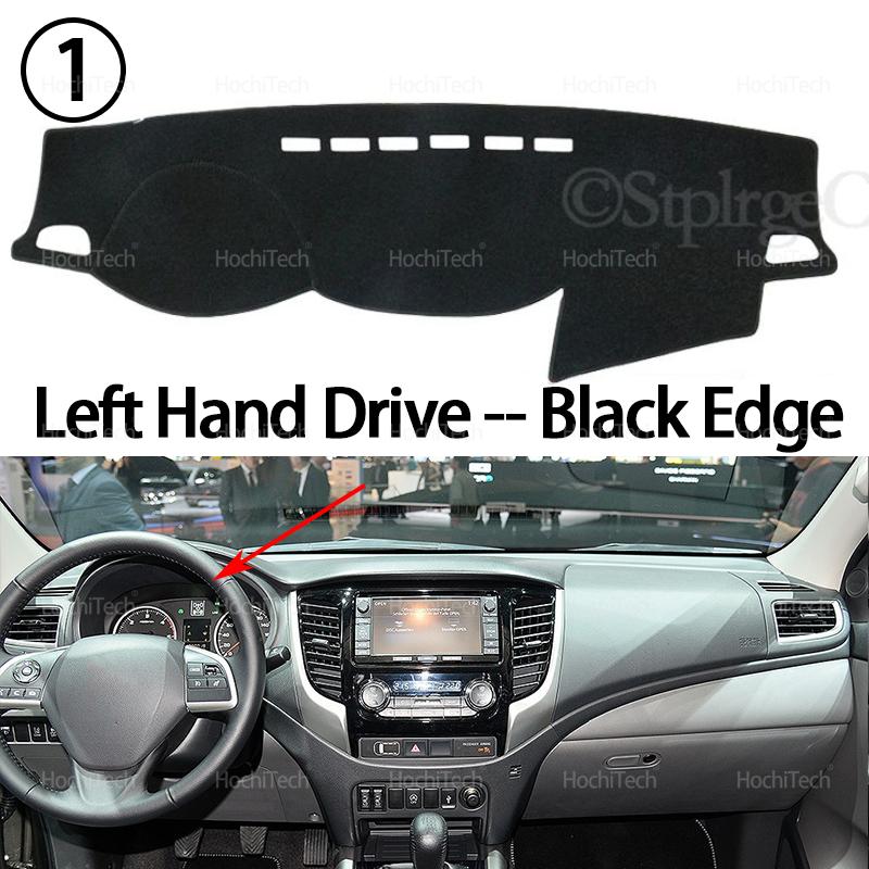 Dashboard Cover for Mitsubishi L200 Triton Strada KJ KK KL 2015- Car Dash Board Mat Carpet Pad Sunshade Cape Cushion
