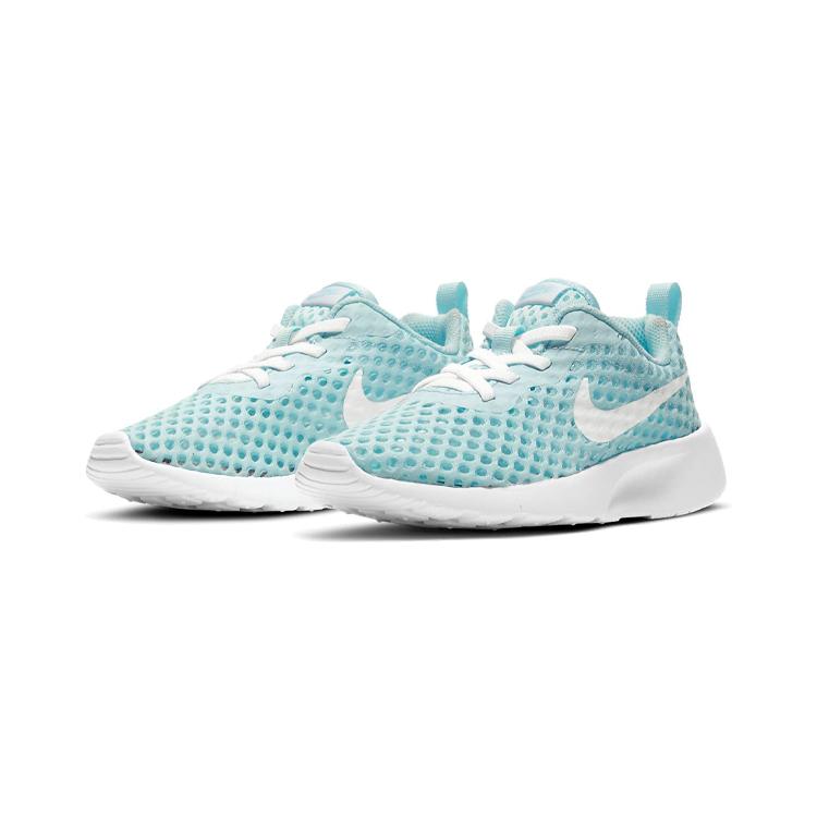 Nike Tanjun BR BPE Abrasion Resistant Breathable Low Top Kids Lifestyle Shoes Ice Blue Children Aged 3 7 Years Old DM0975-411