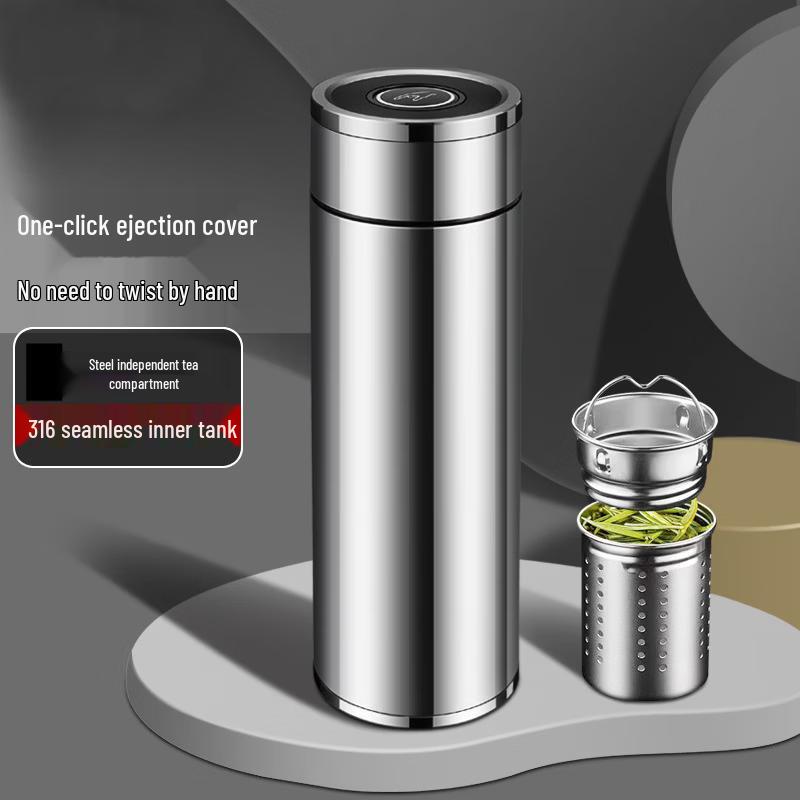 Changqi Stainless Steel One-Touch Thermal Mug