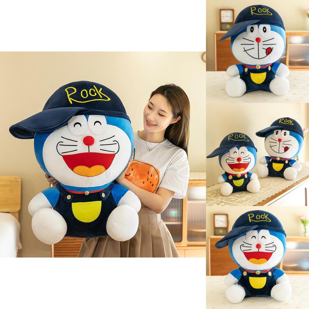 Doraemon Cartoon Plush Toy With Overstuffed Filling Kids Gift