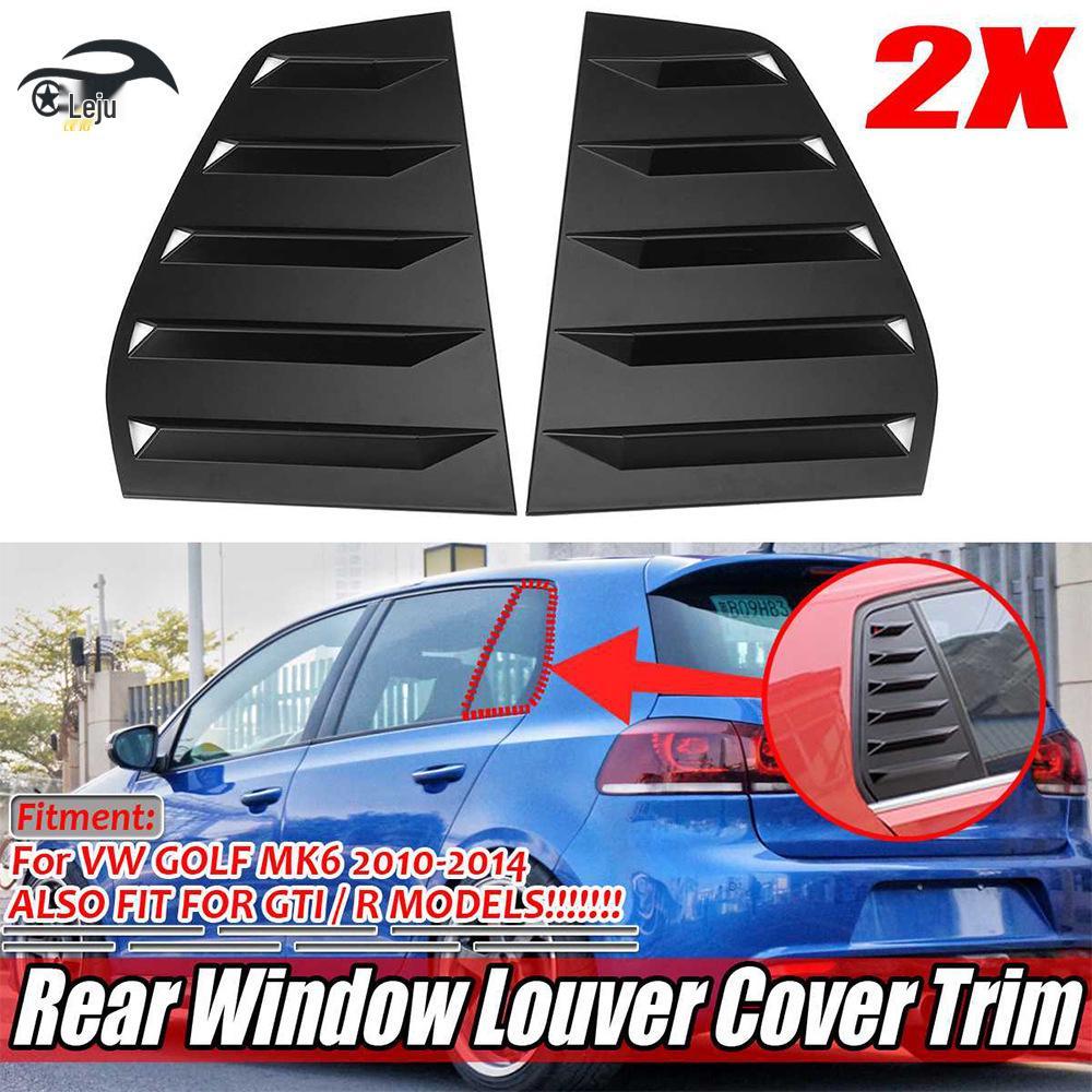 2010-2014 VW Golf MK6 GTI Rear Triangle Window Louver Trim