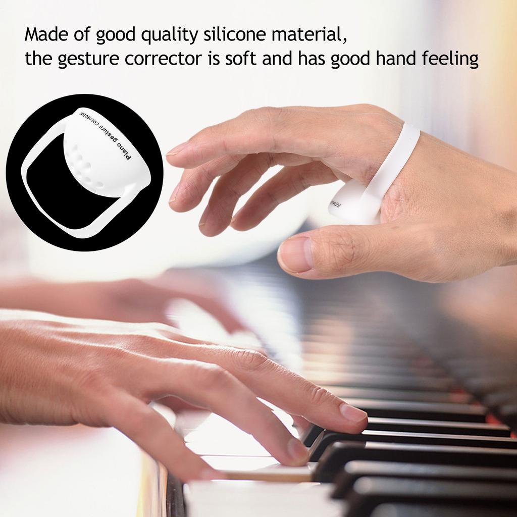 Tremolo Wearable Piano Hand Corrector Silicone Piano Hand Orthotic Device Piano Hand Gesture