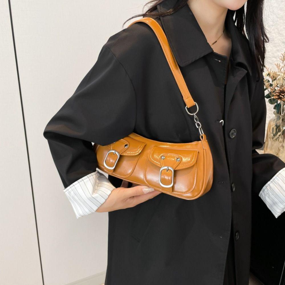 Neues Design Schnalle Achseltasche Y2K Spicy Girls Handtasche Vintage Y2k Schultertaschen Damen