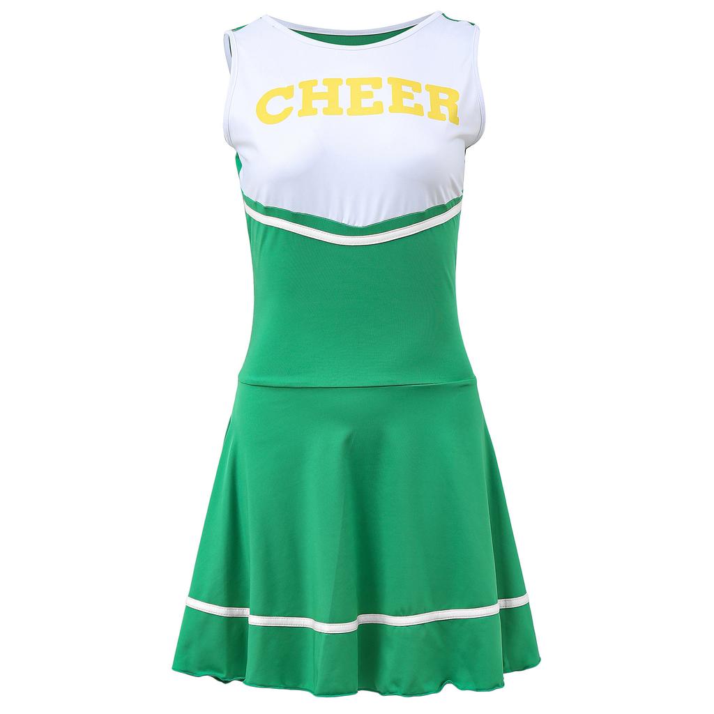 Women's cheerleading uniform, game role-playing, European and American adult women's sexy baby cheerleading costume