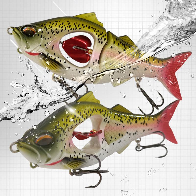 

23g 83/113mm Рыбалка Приманка Приманка Тонущий Пропеллер Шарнирный Плавательный Приманка Искусственный Джеркбейт Крэнкбейт Жесткий Ascesorios