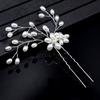 Cross-Border Bride Hair Braiding Handmade Pearl U-Shaped Hairpin Pin Hairware