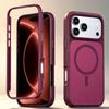 Dual Layer Heavy Duty Armor Magnetic Charger Case for IPhone 18 Pro Max 17 16 15 14 13 12 Military Grade Shockproof Wireless Charger Protection Cover