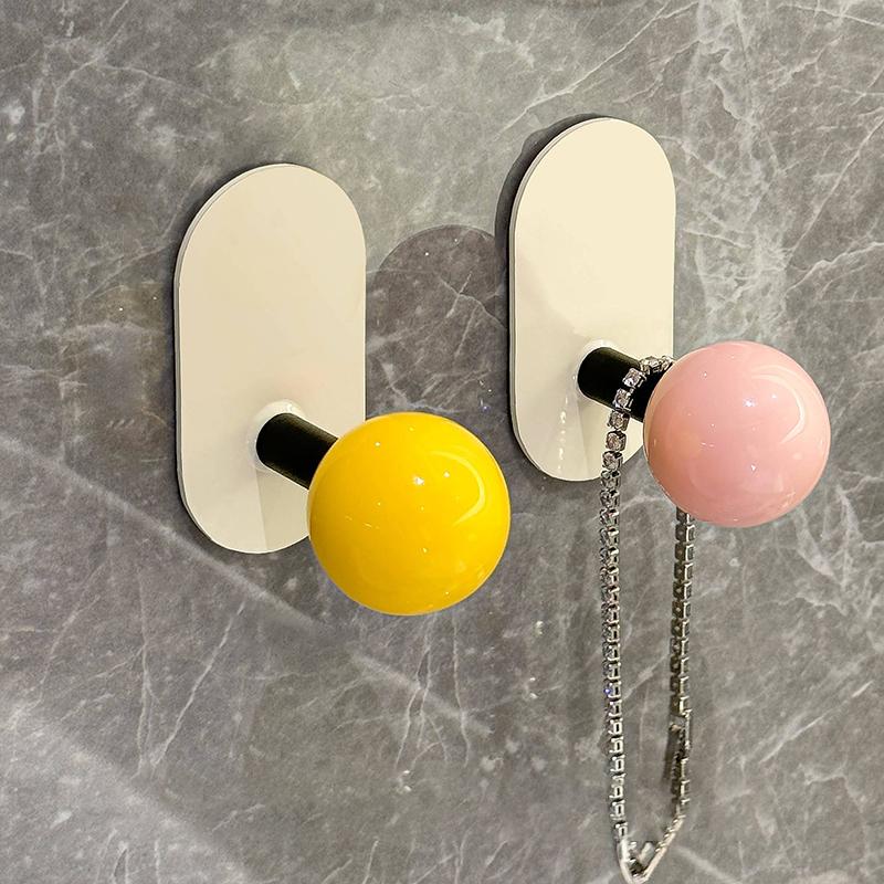 

2 шт./упак. липкий крючок для кухни, подвесной крючок, декоративные аксессуары, металлический крючок для ванной комнаты, цвет допамина, многоцелевой домашний декор