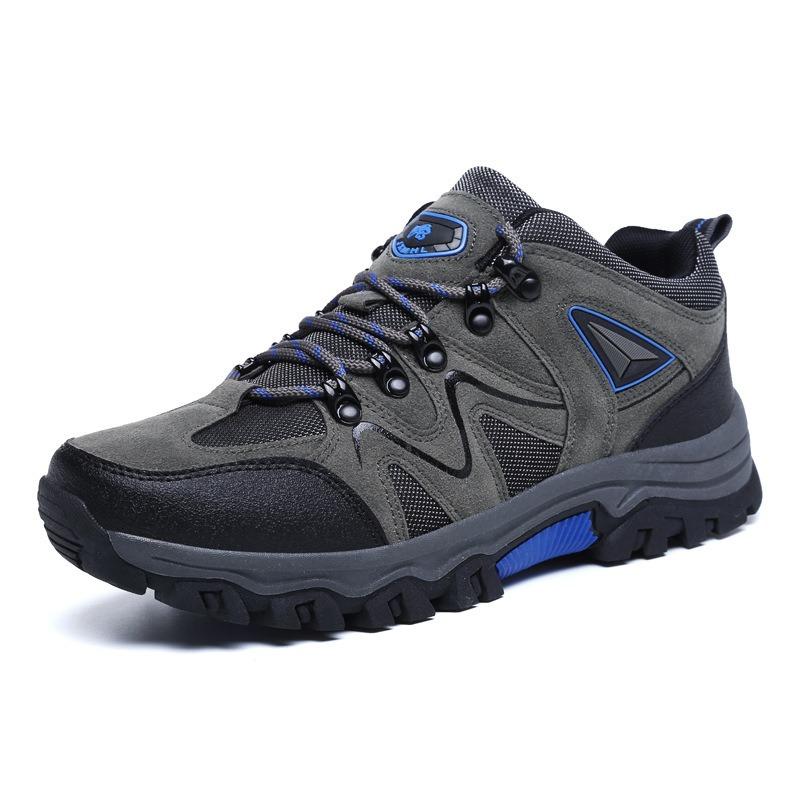 Extra große Herren-Wanderschuhe Herbst und Winter Outdoor-Sportschuhe Niedrige Wanderschuhe