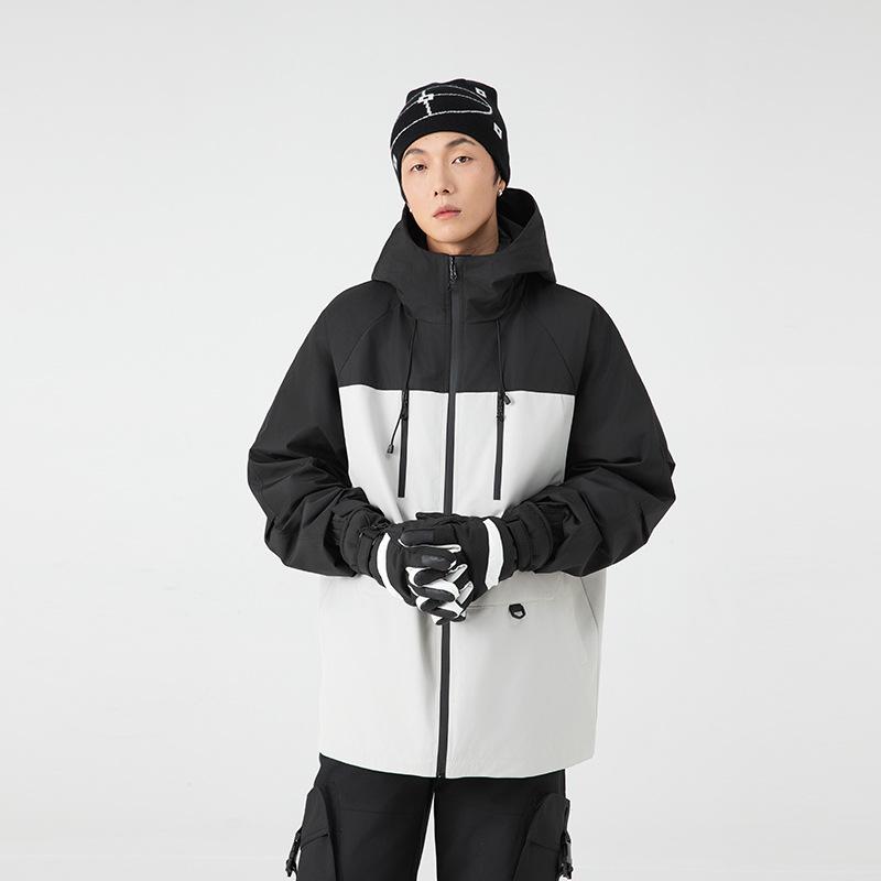 

Куртка для катания на лыжах три в одном для мужчин и женщин, модная водонепроницаемая утолщенная куртка для пар для мужчин 3XL