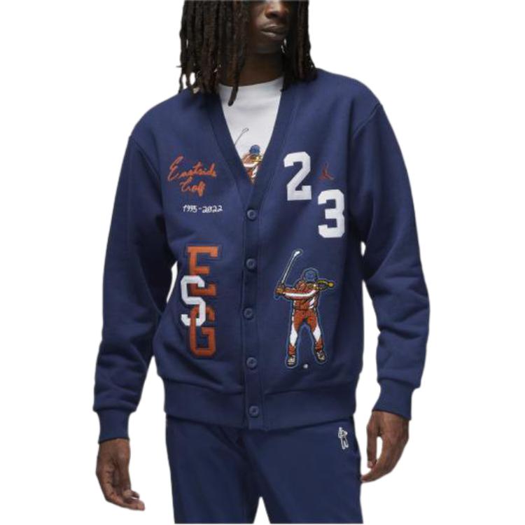 Jordan X Eastside Golf Cardigan Asia Sizing DV5431-410