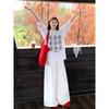 Spring Autumn Loose Casual Sunflower Printing Cotton Pullover Tee Top Women Long Sleeve Fashion Simple T-shirt