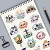 60Pcs Halloween Graffiti Stickers Decorative Guitar Notebook Flat Luggage DIY Stickers