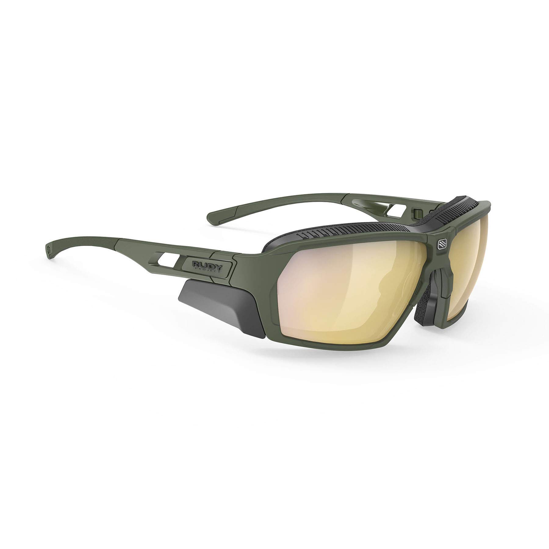 

Sports Sunglasses AGENT Q Agent Q Olive Laser Gold [RUDY PROJECT] Matte/Multi SP705713-0000