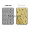 Adesivos de Ventosa de Silicone Dupla Face para Celular – Disponíveis em Conjuntos de 19, 24, 40, 48 e 80. Design Redondo e Espessado.