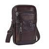 Men's Genuine Leather Crossbody Phone Bag - Mini Shoulder, Waist, Multifunctional Casual Hanging Bag
