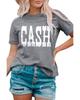 Azura Exchange CASH Letter Print Tee