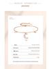 S925 Sterling Silver Star & Moon Love Bracelet - Women's Trendy Fashion Jewelry