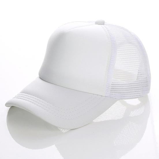Unisex attraktiv baseballcap Trucker Mesh Blank Visir Justerbar Solhatt
