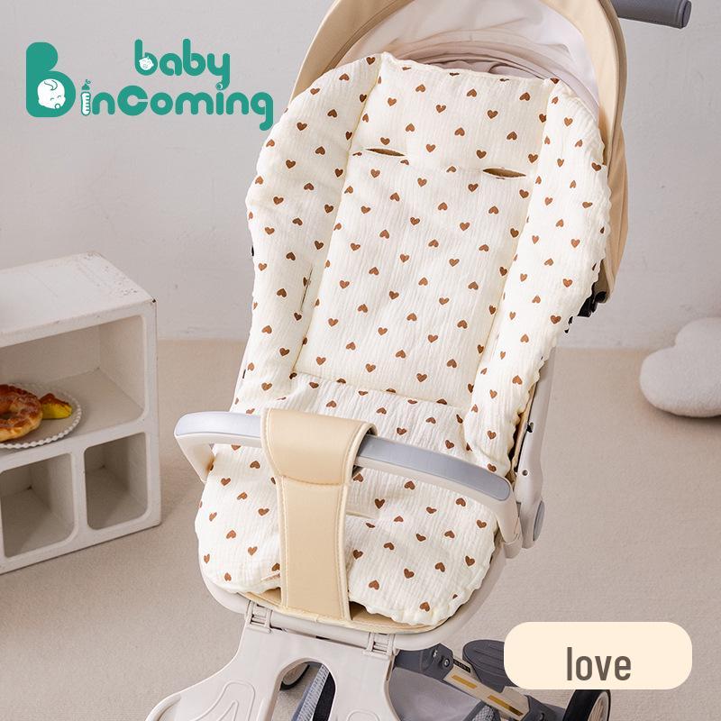 Thickened Fleece Baby Stroller Pad for Autumn and Winter