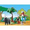 Playmobil 71160 astérix la chasse au sanglier, avec astérix, obélix et idéfix, 52 pièces, dès 5 ans
