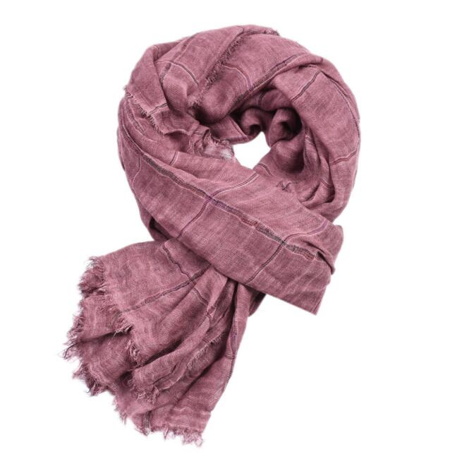 Plaid Men Cotton Scarf Hijab Women Winter Fashion Classical Men Shawl Scarves Soft Tassel Bubble Scarves