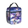 Genshin Impact Lunch Bag Game Character Portable Insulated Lunch Box Adult Travel Cooler Bag Waterproof Thermal Lunch Bags