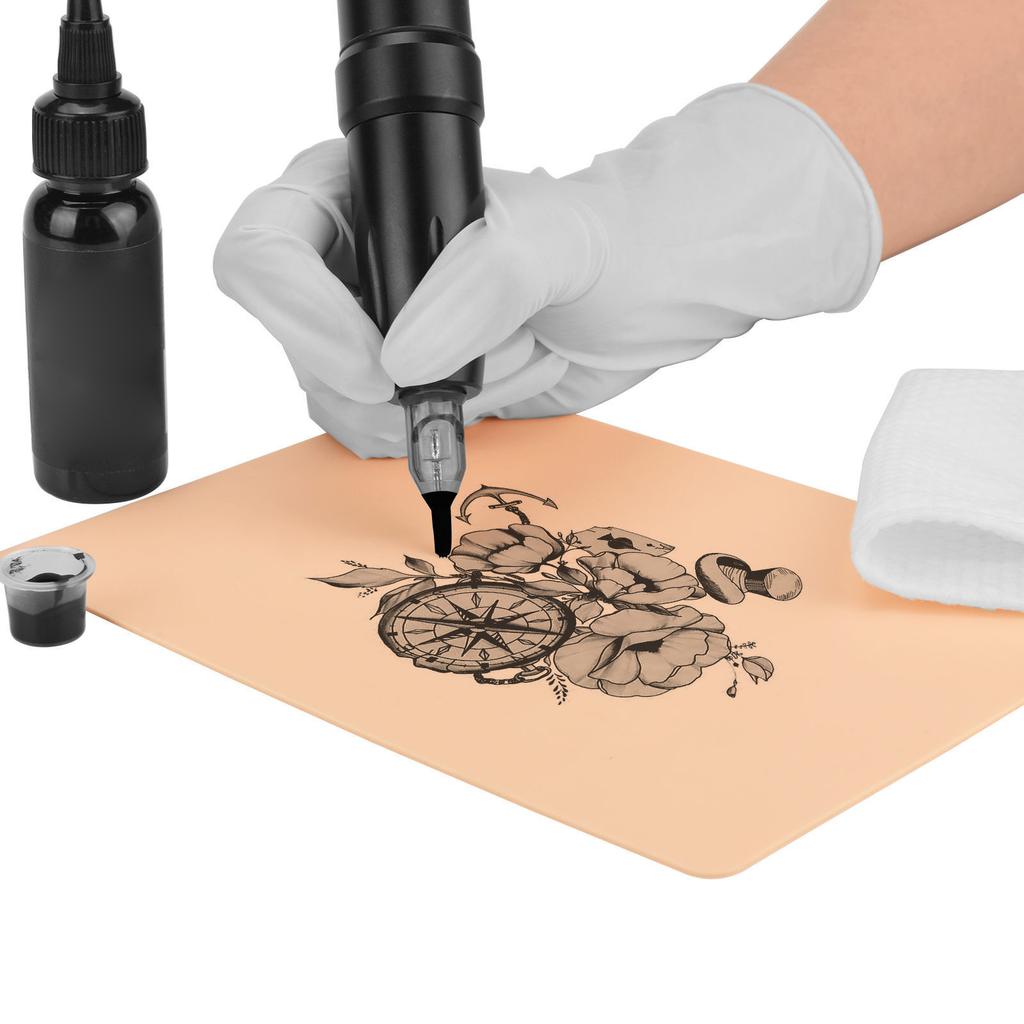 Falsche Übungshaut: 10 Stück Doppelseitige Verdickte Silikon Übungshaut - Künstliche Falsche Haut Für Anfänger Und Künstlerbedarf