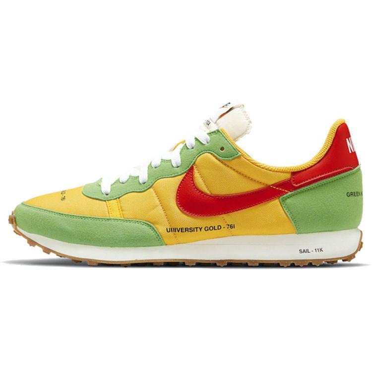 

Кроссовки унисекс Nike Challenger OG University Gold Green Nebula Sail Habanero-Red CZ9072-763