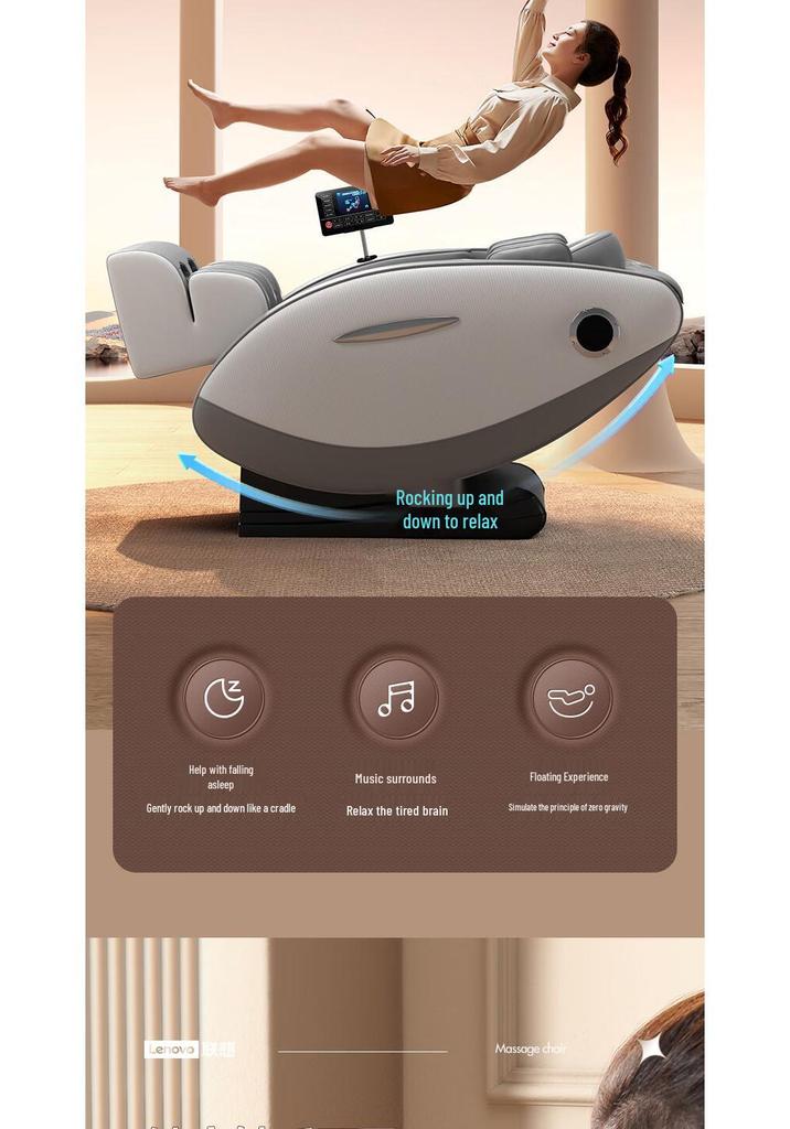 Fully Automatic Intelligent Full Body Massage Chair for Home Use