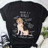 Fawn Beagle Shirt, , , Funny Dog Lover Gift, Cute Tri Color Beagle T-shirt, Pet Tee, Beagle Mom, Beagle Dad, Gift For Him, Her, Top