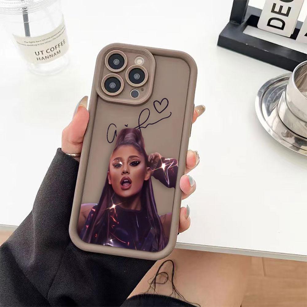 A-Ariana G-Grande Singer Phone Case For Oneplus 8T 9R 10R 11 12 13 13T 15 NORD ACE CE 2 3 4 5 6 LITE Case DIY Shell Funda Cover