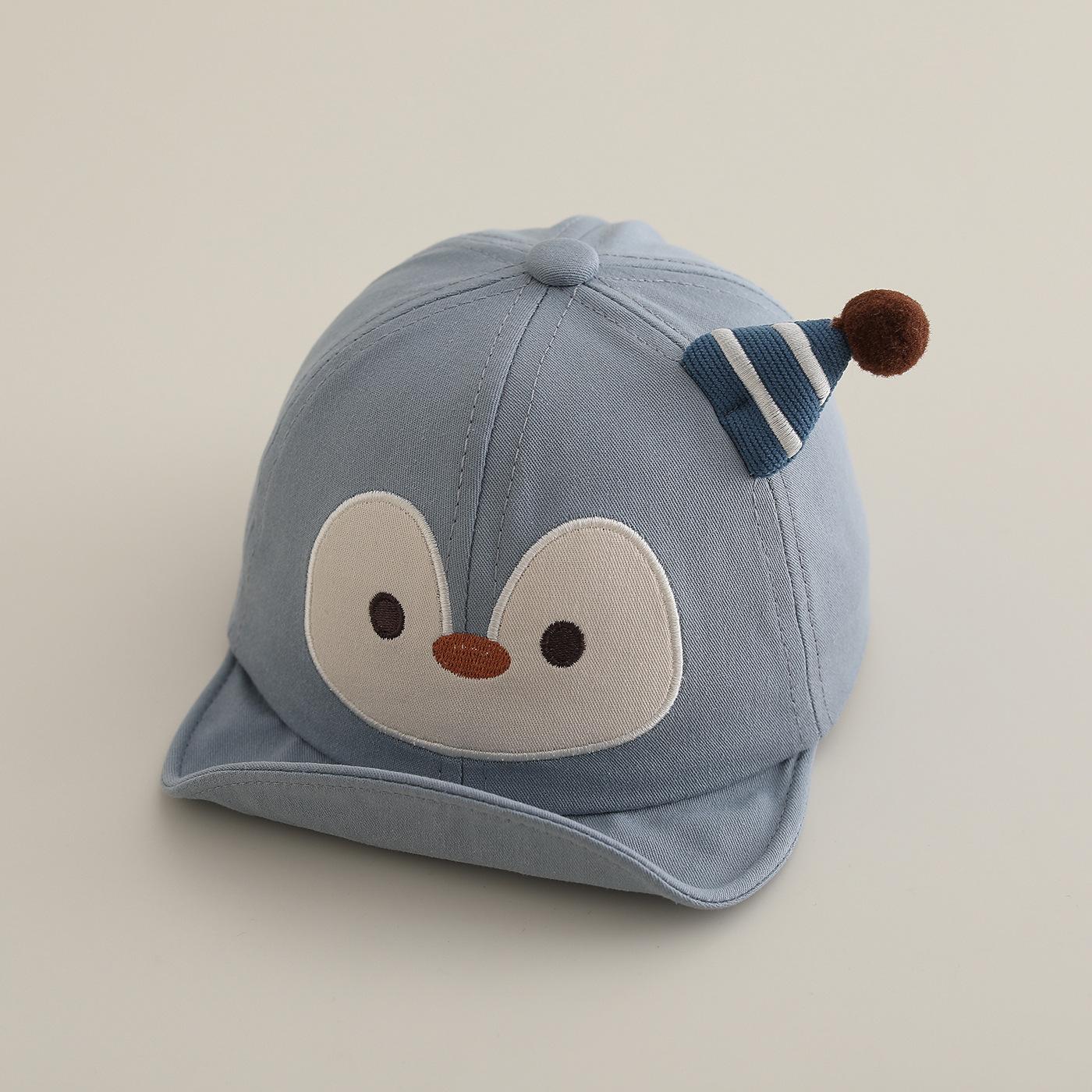

Baby Hat Spring Summer Sun Cap 48-50cm 6-24 Months Cute Duckbill Girls Boys Cap Toddler Infant Thin Sunscreen Baseball Kids Cap 48-50CM синій