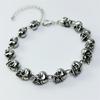 Zinc Zinc Alloy Skull Beaded Bracelets Jewelry Accessories Bangle Personality Jewelry Accessories  Women
